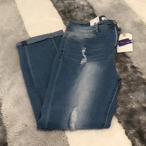 Ladies Blue Jam Jeans